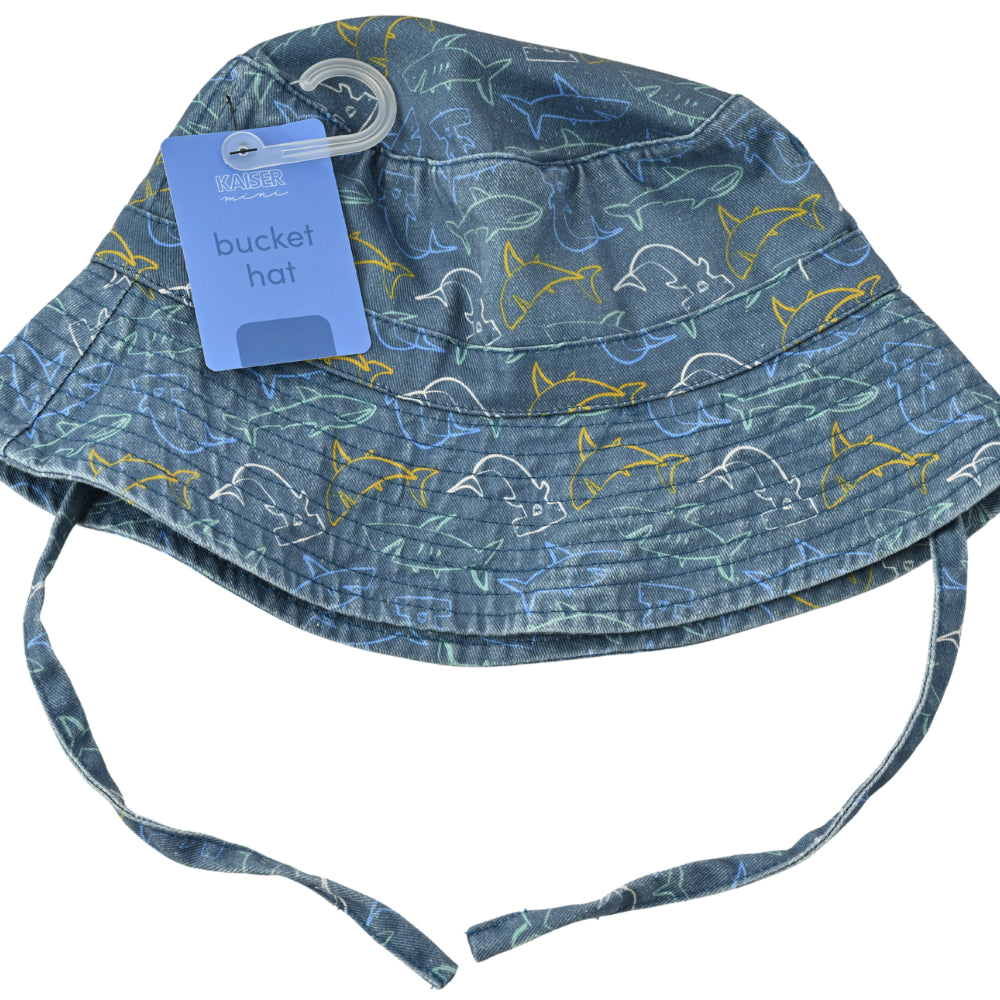 Kids Bucket Hat  - BRIGHT SHARKS